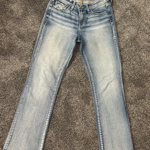 Buckle Black Bootcut Denim Jeans - Picture 7 of 7